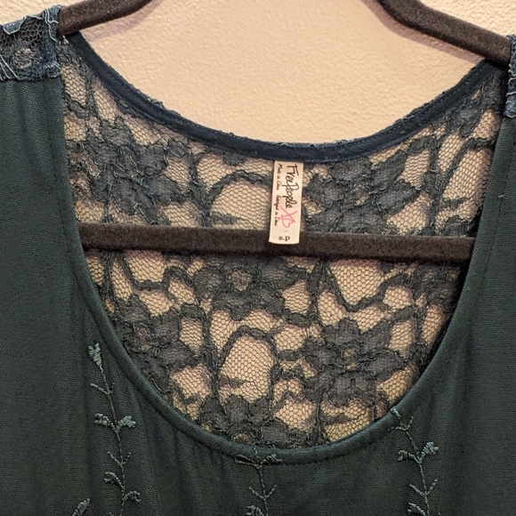 Free People Lacey Turquoise Tunic - Picture 3 of 5